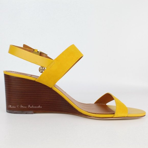 NEW Tory Burch Mini Benton Suede Sandals - Picture 3 of 16